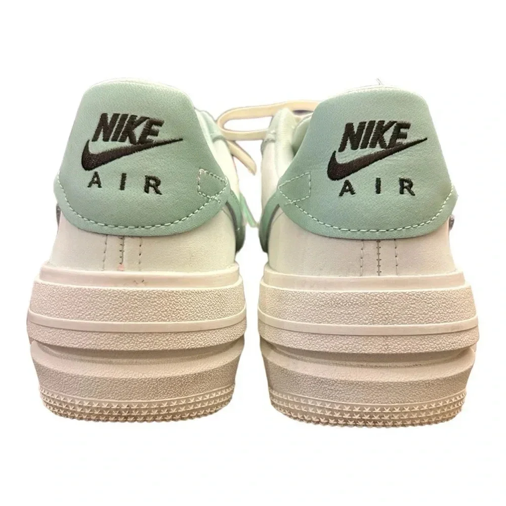 Nike Air Force 1 Low PLT.AF.ORM Sneakers Size 8 Barely Green Brown Mint Y2K